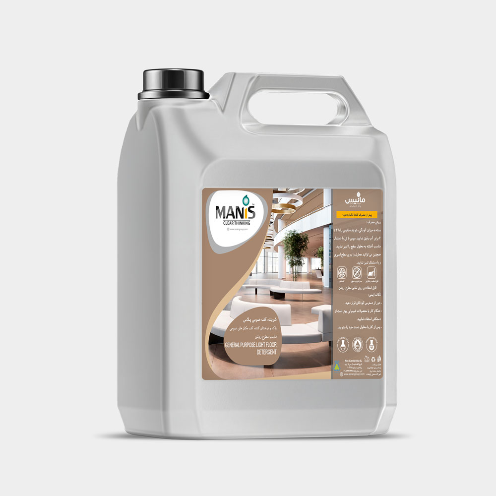 Manis General Purpose Light Floor Detergent4 Liters - 4 لیتر